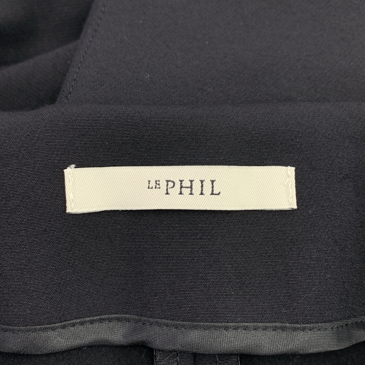 LE PHIL / ルフィル バックピーチストレッチワンピース