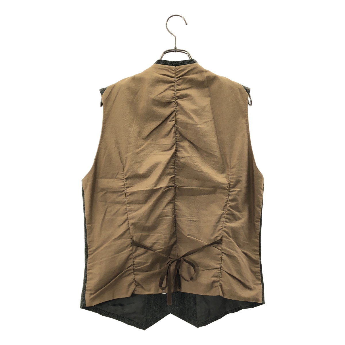 kolor / カラー アルパカ混 ヘリンボーン ベスト ジレ