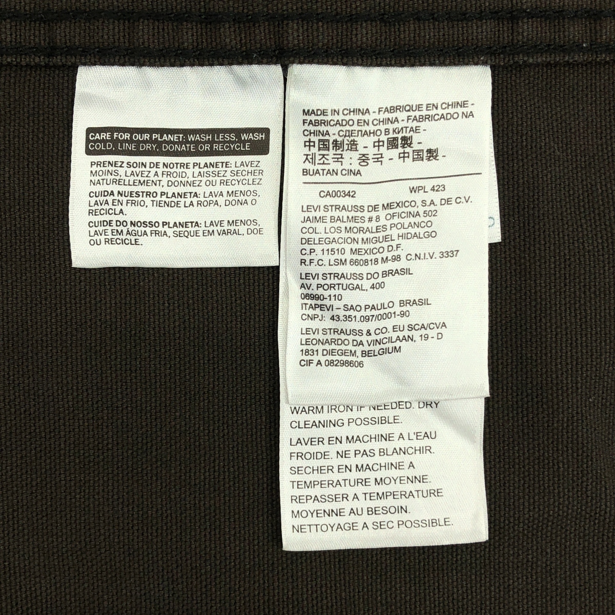 Levi's / リーバイス 迷彩 ダック コットン エンジニア コート カバーオール