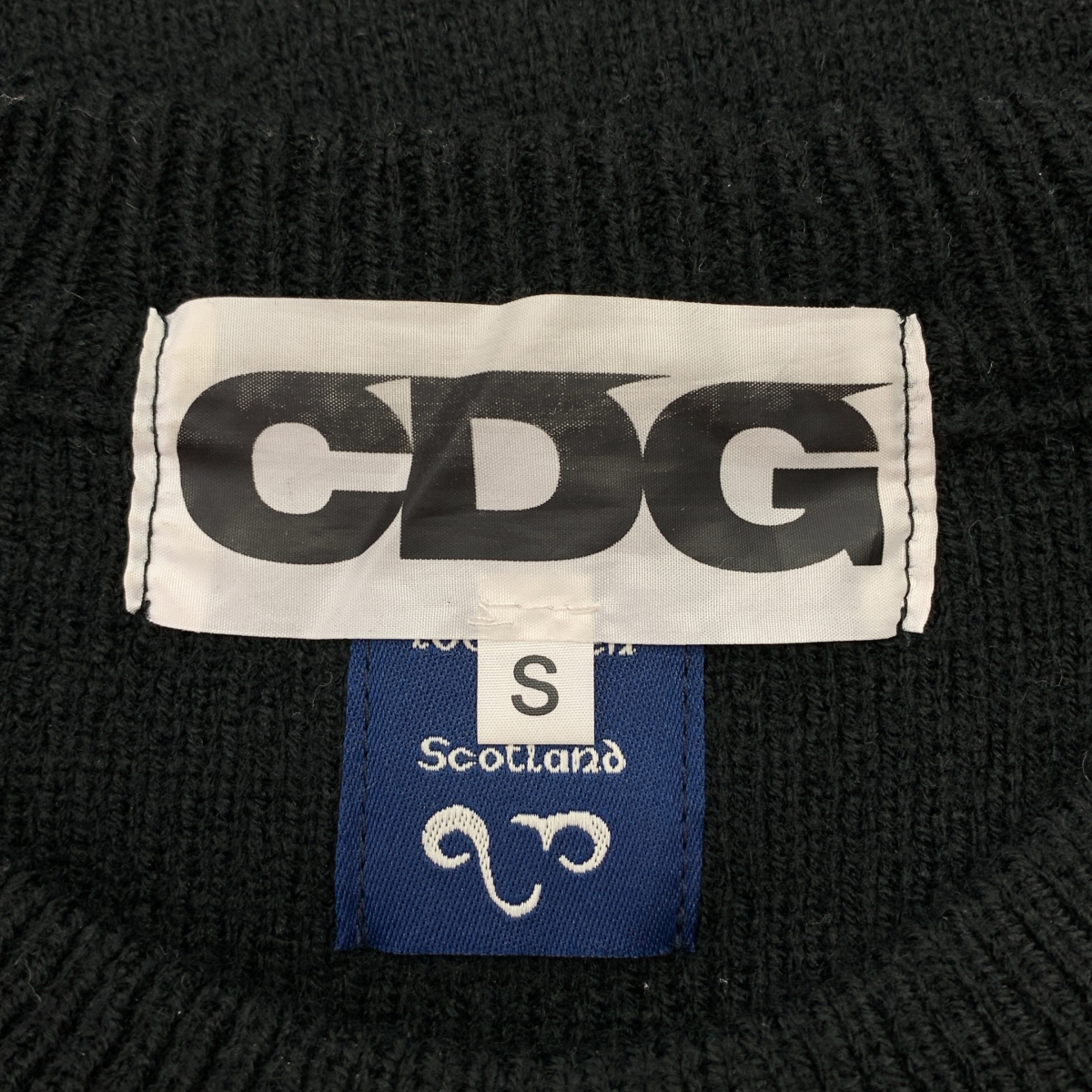 その他 Lochaven Of Scotland ロゴ クルーネックニット