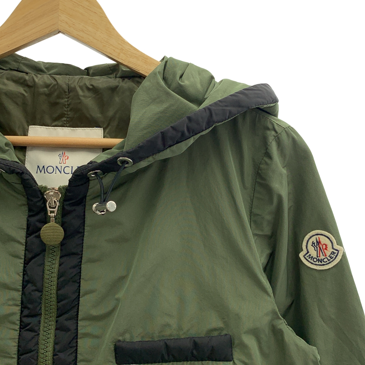 MONCLER / モンクレール COIGNET /  ドローストリング ロゴジップ ジャケット フーディ