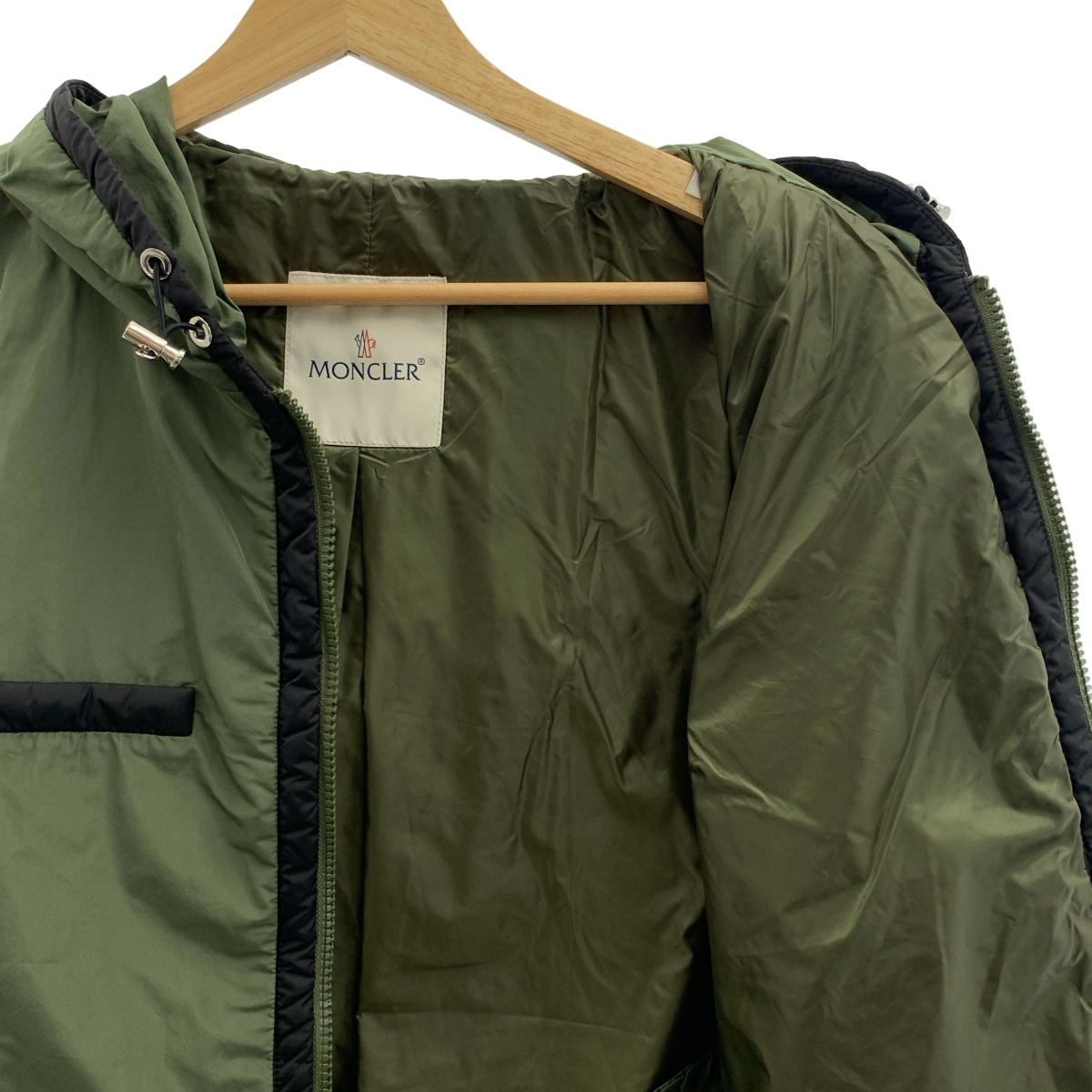 MONCLER / モンクレール COIGNET /  ドローストリング ロゴジップ ジャケット フーディ