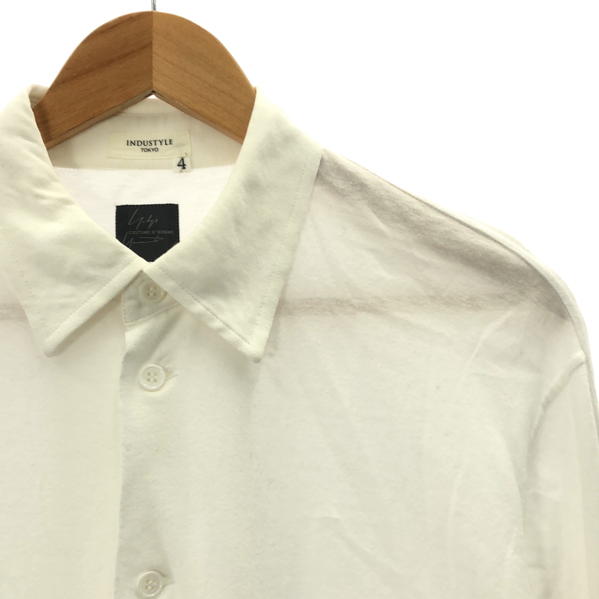 Yohji Yamamoto COSTUME D'HOMME / ヨウジヤマモトコスチュームドオム コットン カットソーシャツ