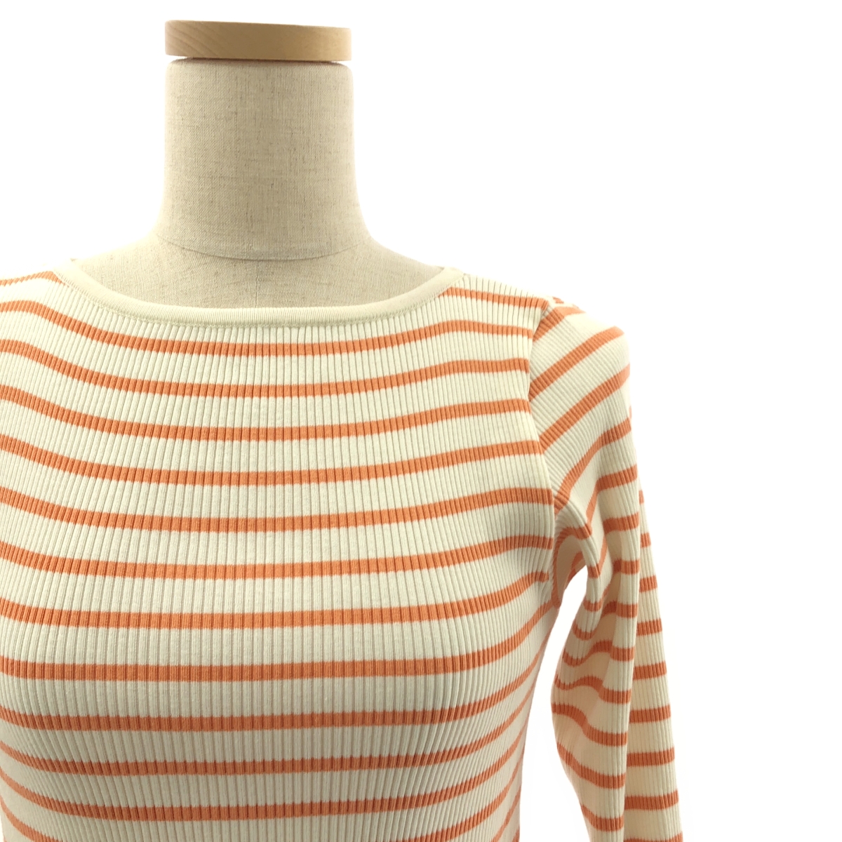 AURALEE / オーラリー Ron Herman別注 RIB BOAT NECK L/S TEE ニット