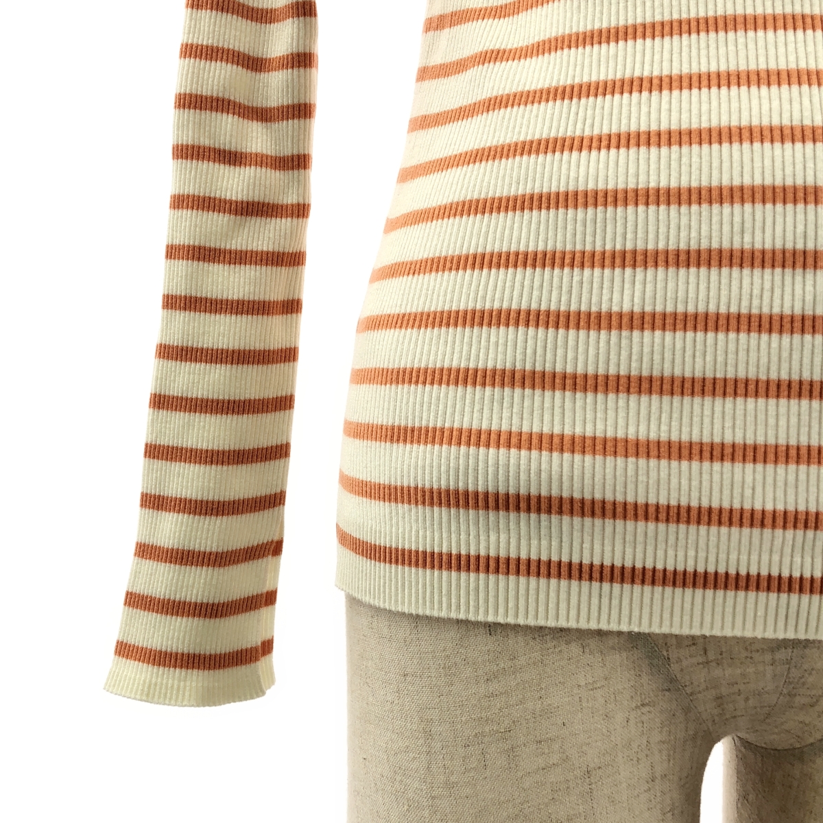 AURALEE / オーラリー Ron Herman別注 RIB BOAT NECK L/S TEE ニット