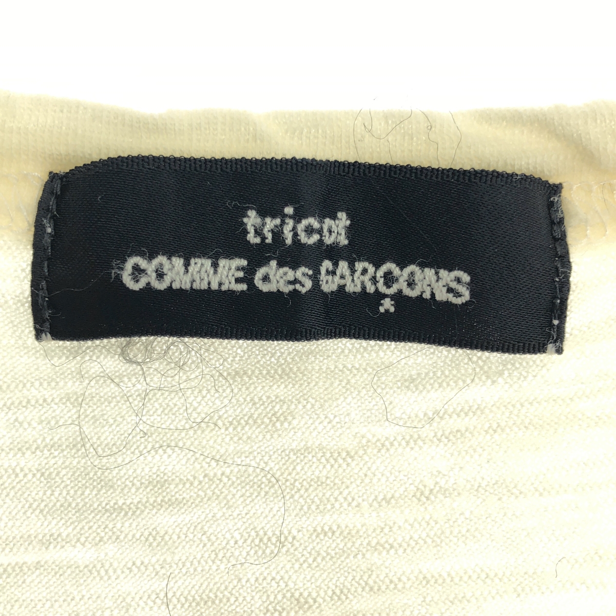 tricot COMME des GARCONS / トリココムデギャルソン ウール レース タンクトップ