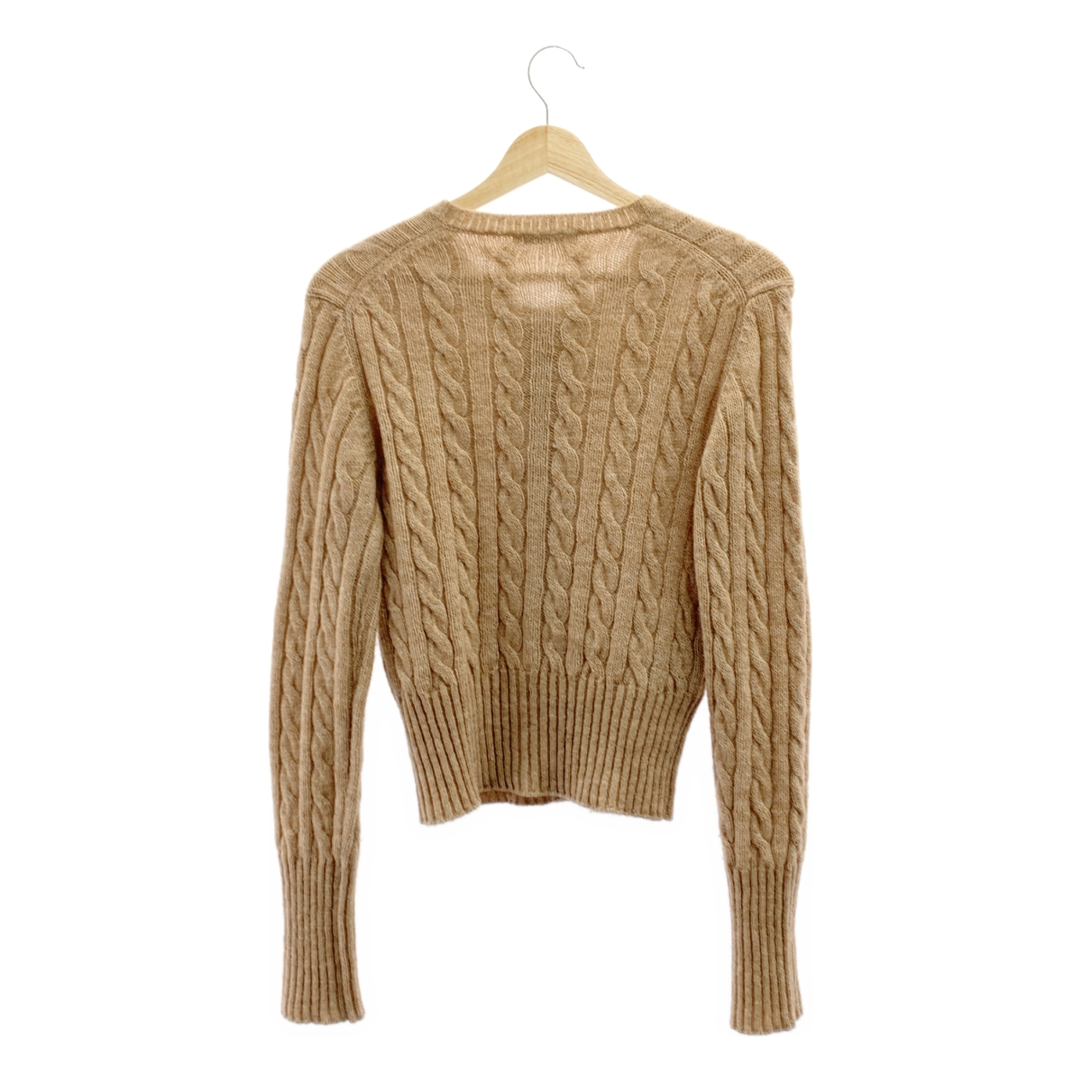 PRADA / プラダ ウール ケーブル ニット カーディガン