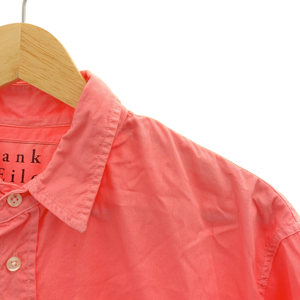 Frank&Eileen / フランクアンドアイリーン LUKE コットン ライトポプリン ポケットシャツ