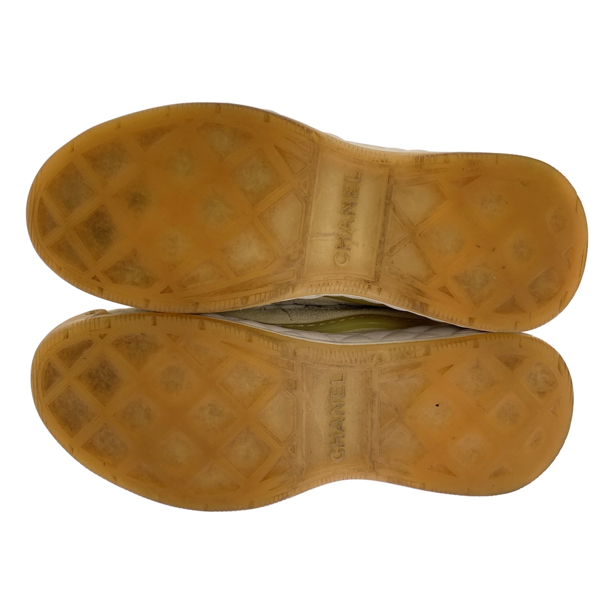 CHANEL / シャネル G38501 ココマーク マトラッセ キルティング スエード スニーカー