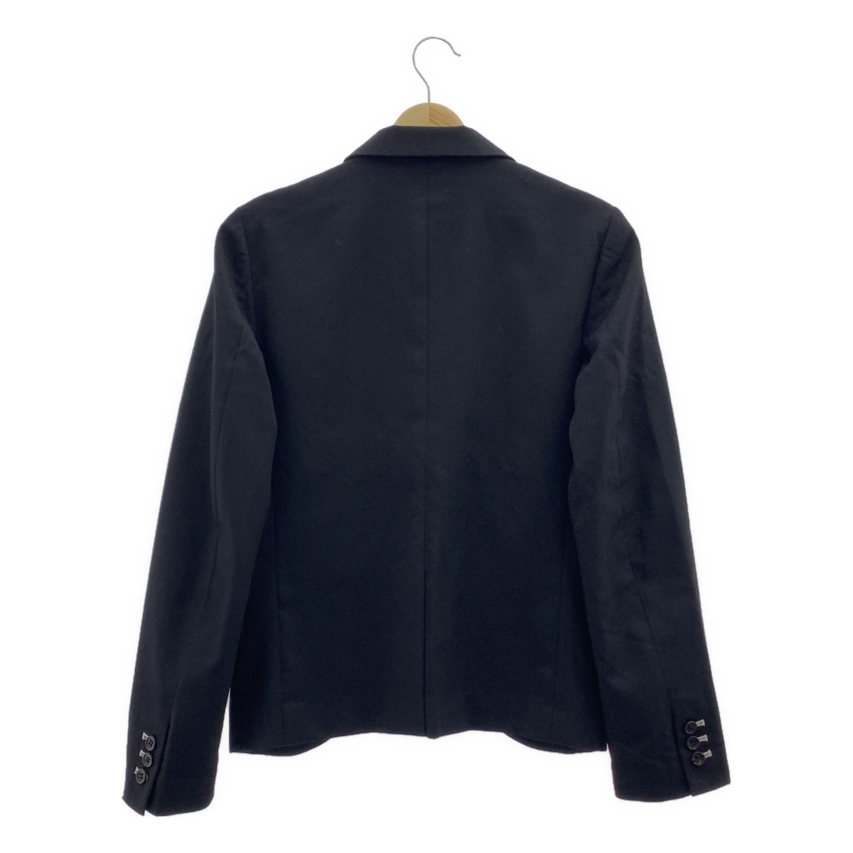 BLACK COMME des GARCONS / ブラックコムデギャルソン ウール シングル タキシード ジャケット