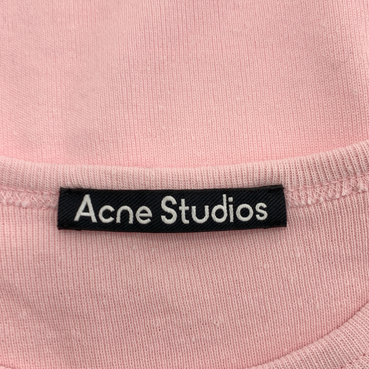 Acne Studios / アクネストゥディオズ STOCKHOLM FASHION SCHOOL ロゴ カットソー