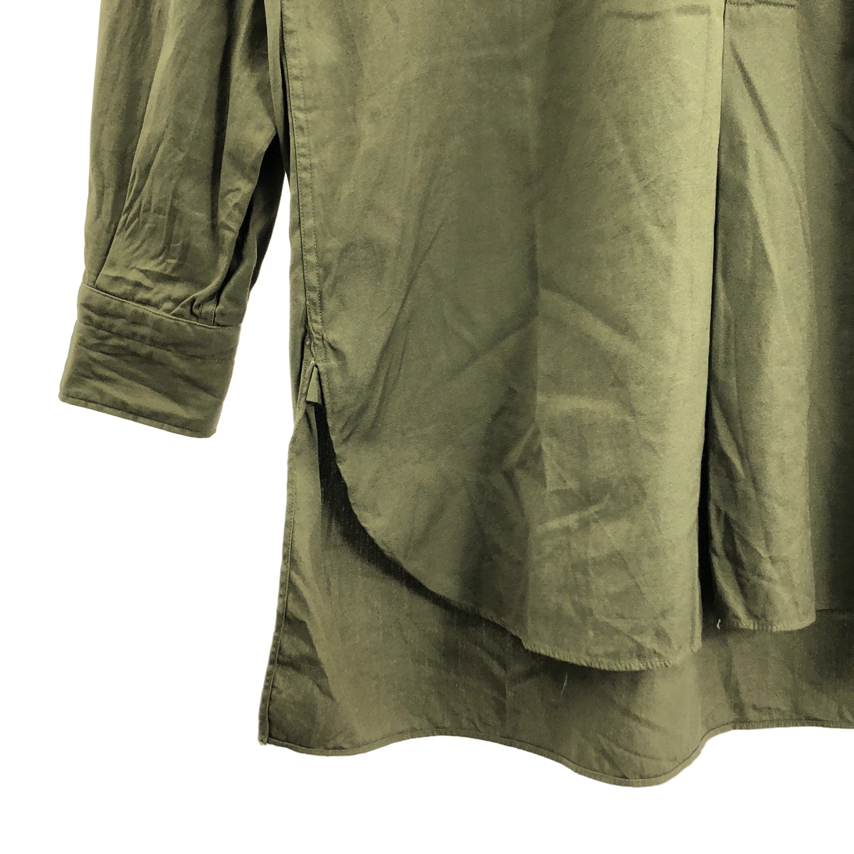 COMOLI / コモリ Band color shirt コットン バンドカラーシャツ