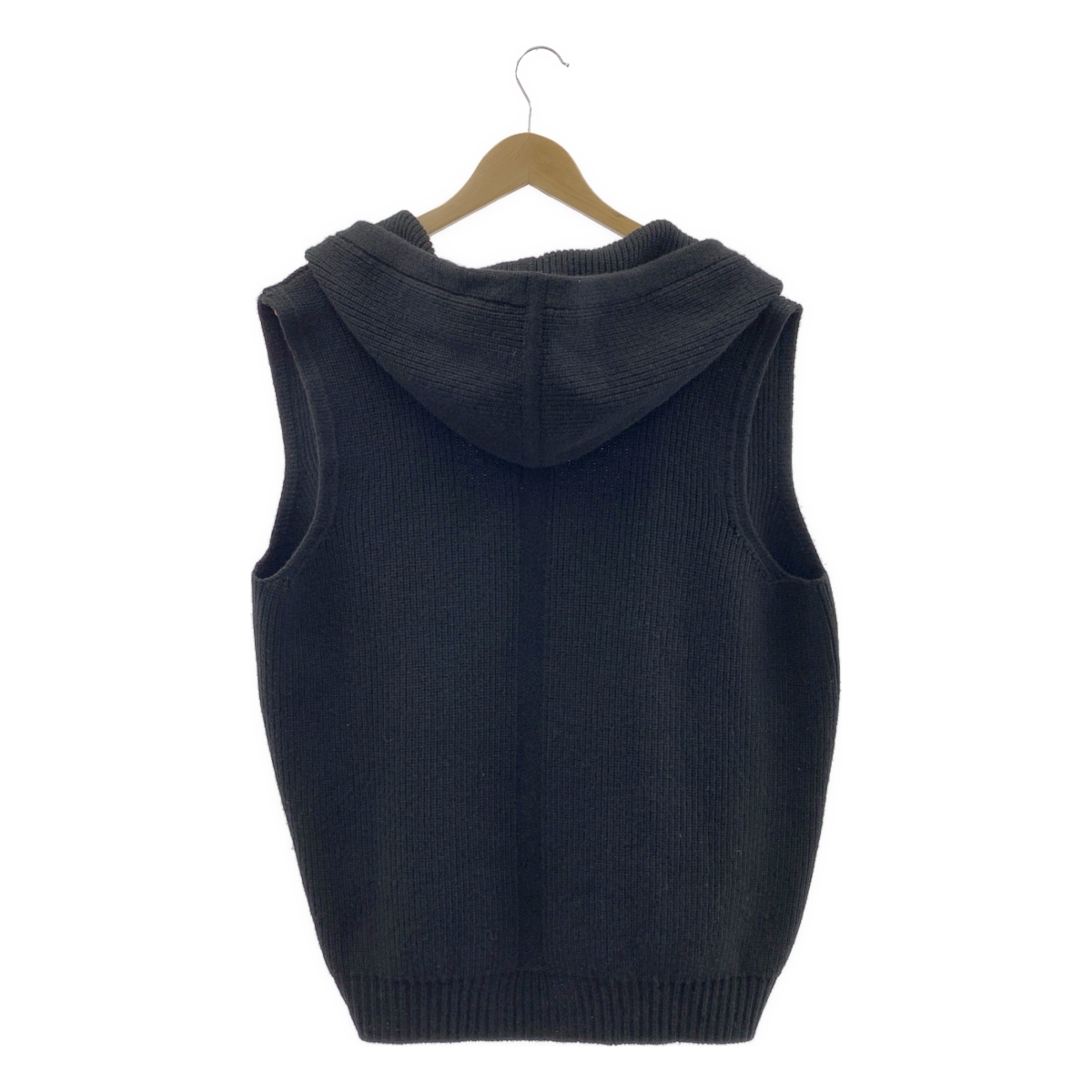 Rick Owens / リックオウエンス ヘビー ウール ライナー フーデッド ニットベスト