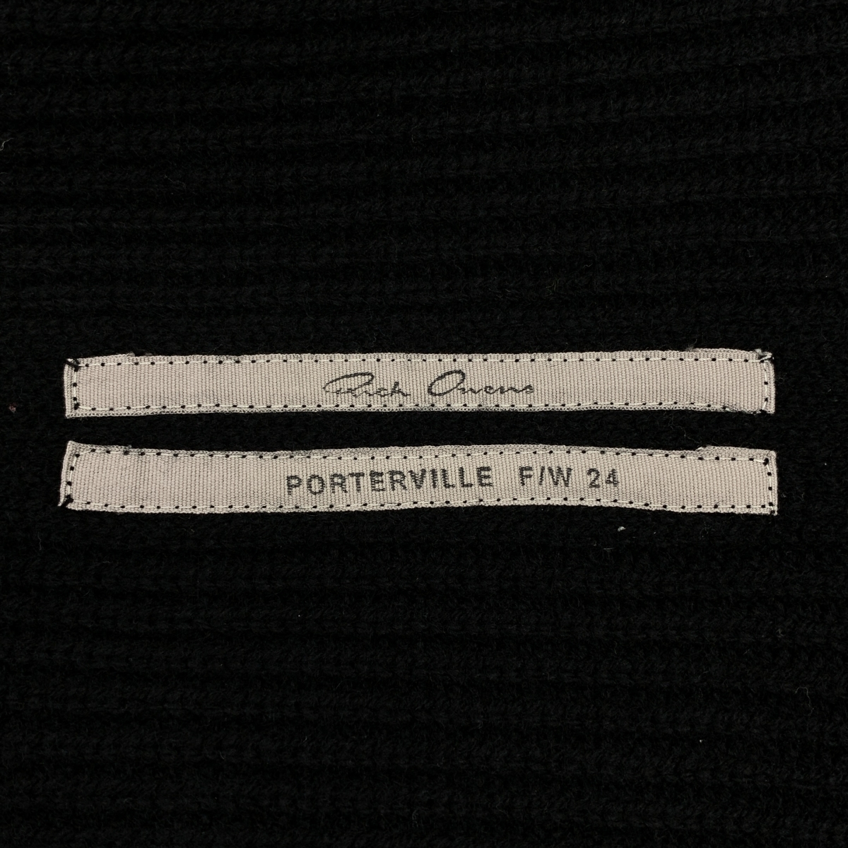 Rick Owens / リックオウエンス ヘビー ウール ライナー フーデッド ニットベスト