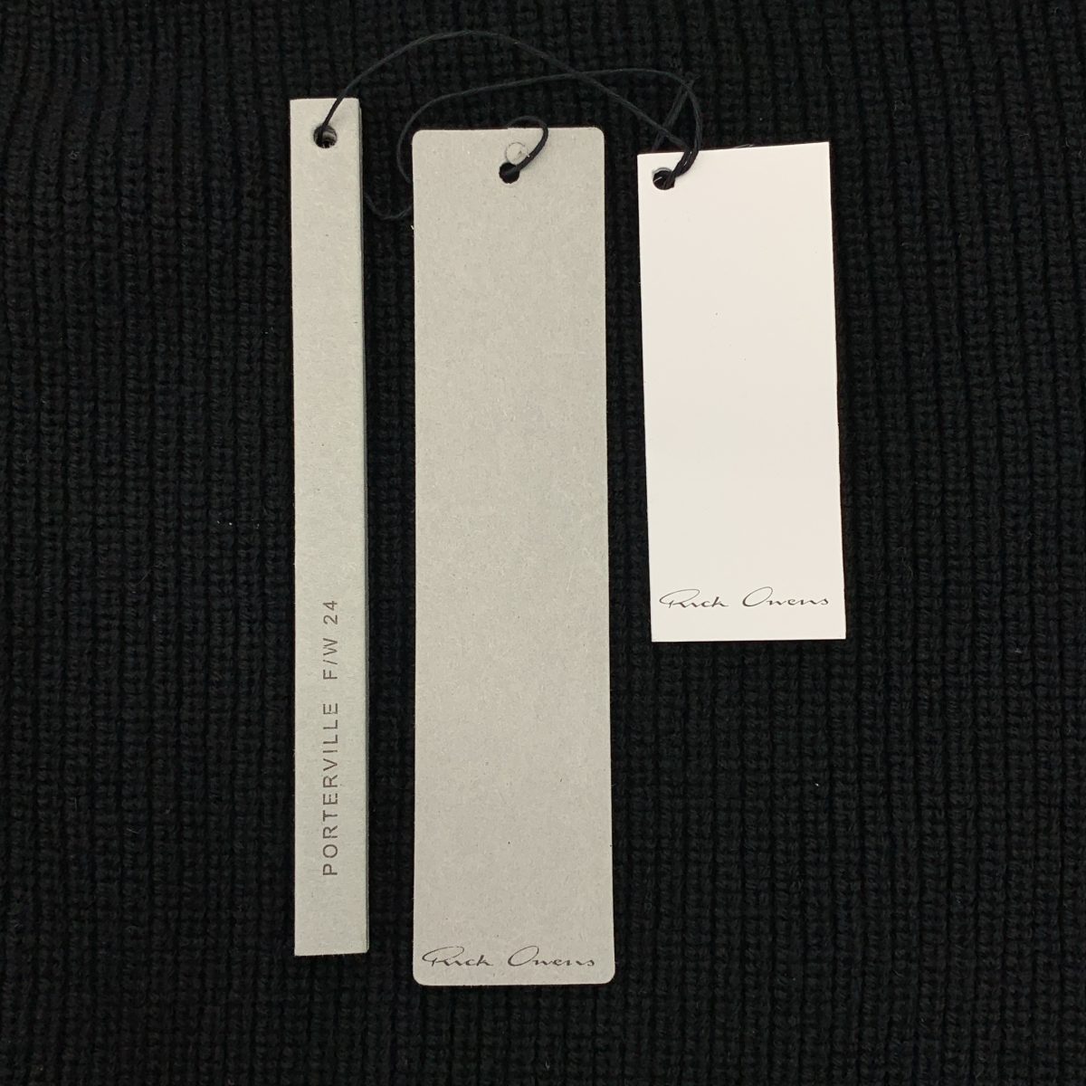 Rick Owens / リックオウエンス ヘビー ウール ライナー フーデッド ニットベスト