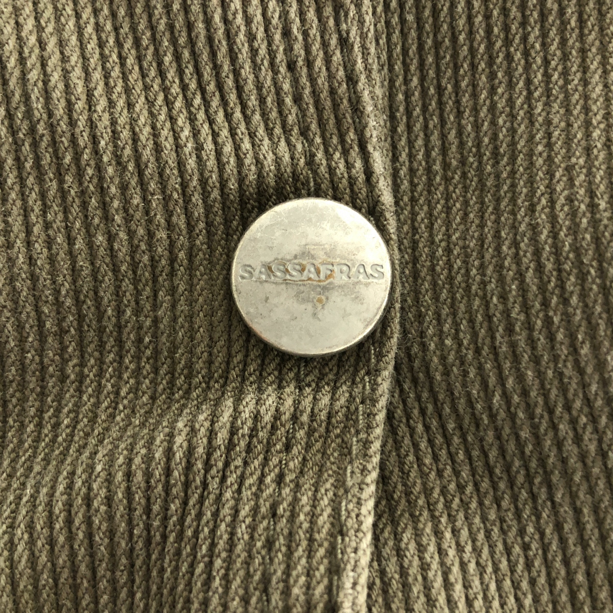 SASSAFRAS / ササフラス ピケ ワーク ワイドパンツ