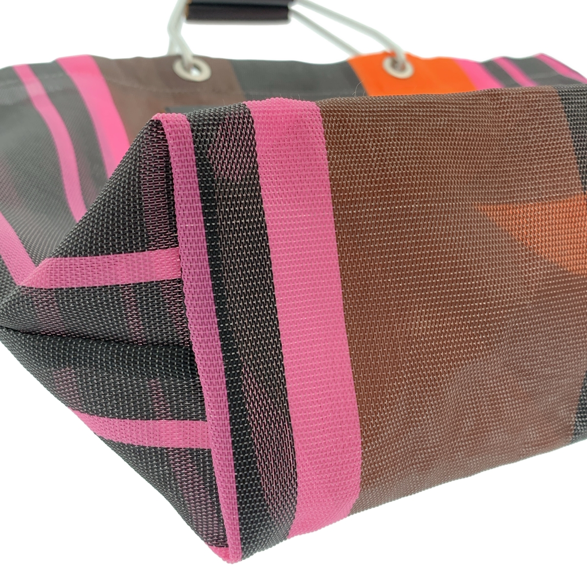 MARNI / マルニ フラワーカフェ レザーハンドル トートバッグ