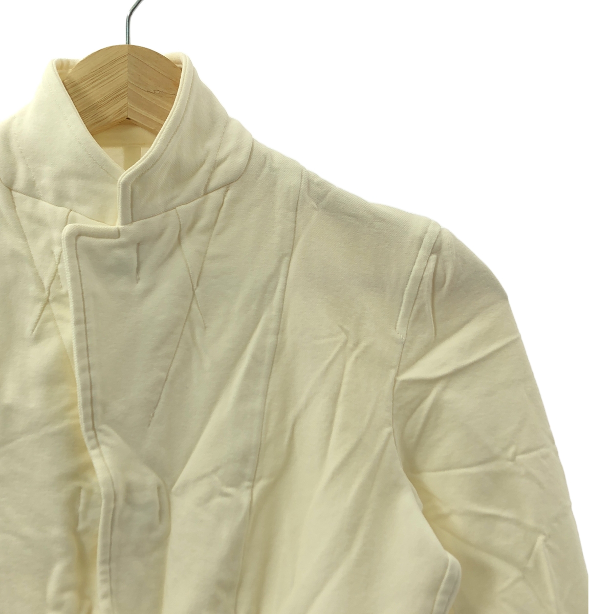 robe de chambre COMME des GARCONS / ローブドシャンブルコムデギャルソン 90s〜 / 1998AW ポリエステル ワッシャー ストレッチ フック式 シングルブレストジャケット