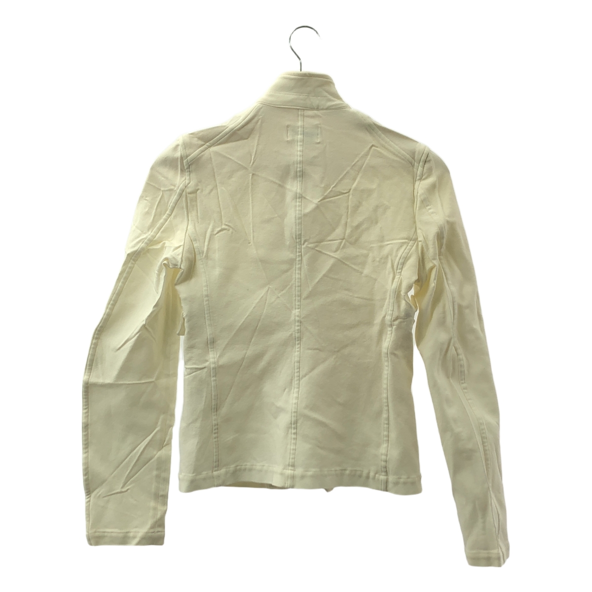 robe de chambre COMME des GARCONS / ローブドシャンブルコムデギャルソン 90s〜 / 1998AW ポリエステル ワッシャー ストレッチ フック式 シングルブレストジャケット