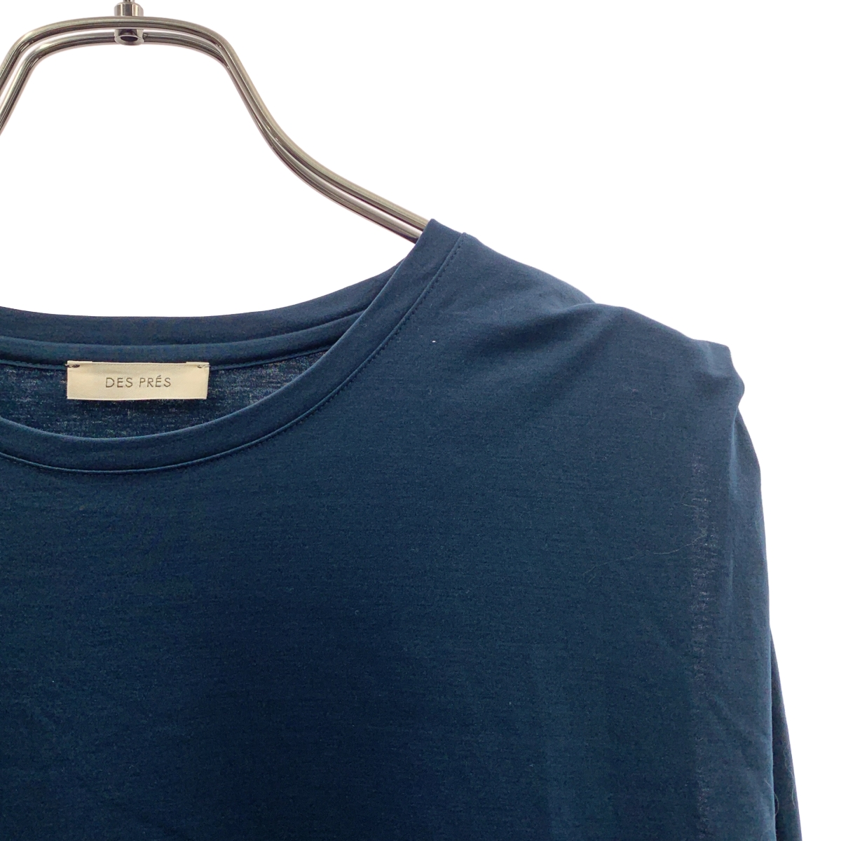 DES PRES / デプレ コンパクトコットンスムースジャージー ノースリーブロングワンピース