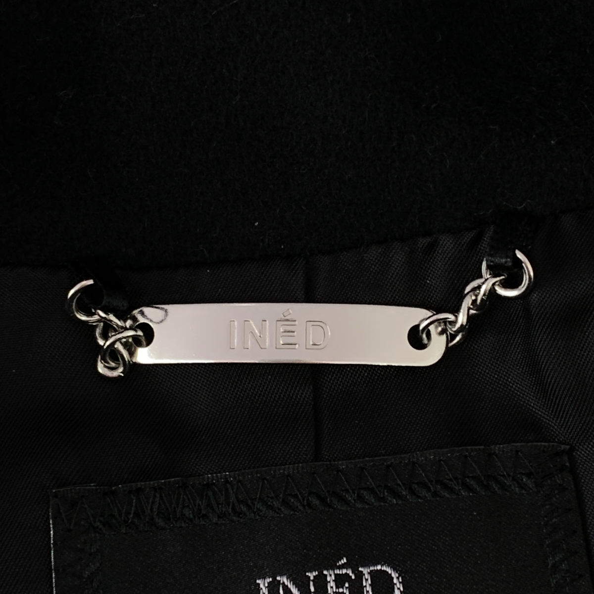 その他 ウール ベルテッド シングル コート / 総裏地