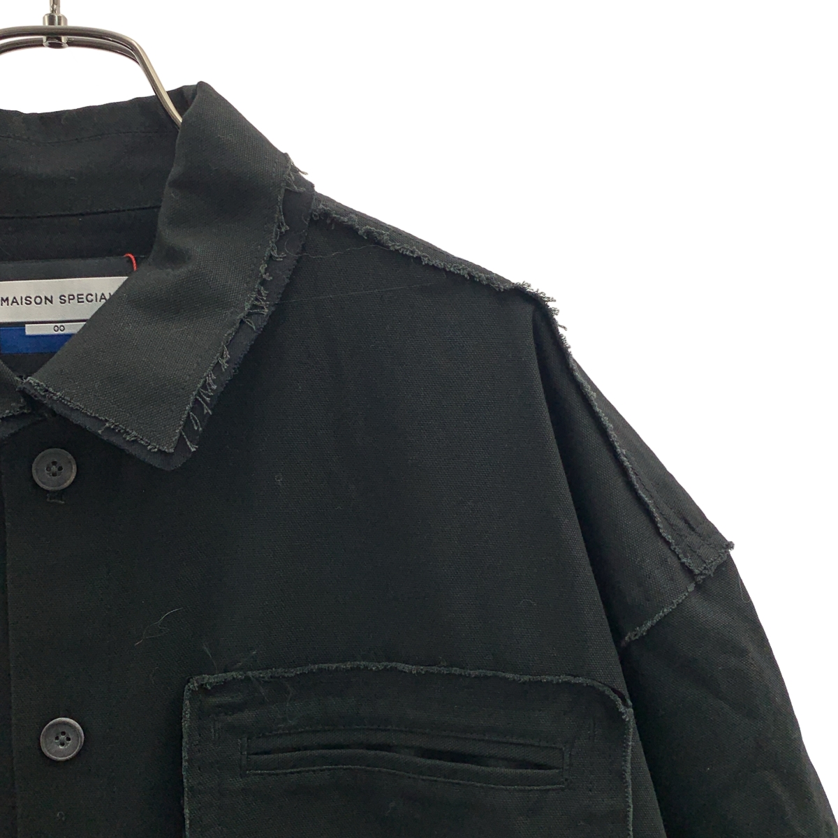 Maison Special / メゾンスペシャル プライム オーバー ハイツイストコットン カットオフ ジャンプスーツ オールインワン