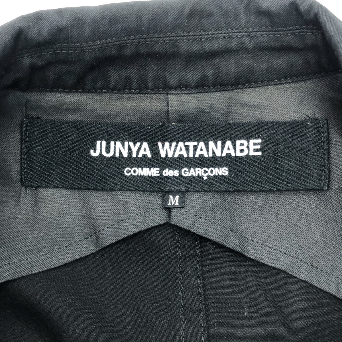 JUNYA WATANABE COMME des GARCONS / ジュンヤワタナベ ツイルコットン 2B テーラードジャケット