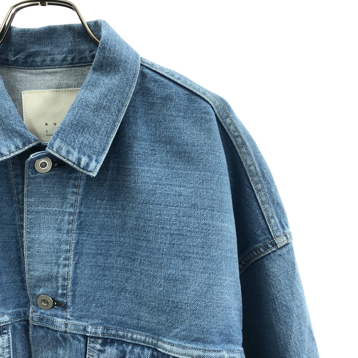 その他 KURO iro / ウォッシュド デニム ジャケット