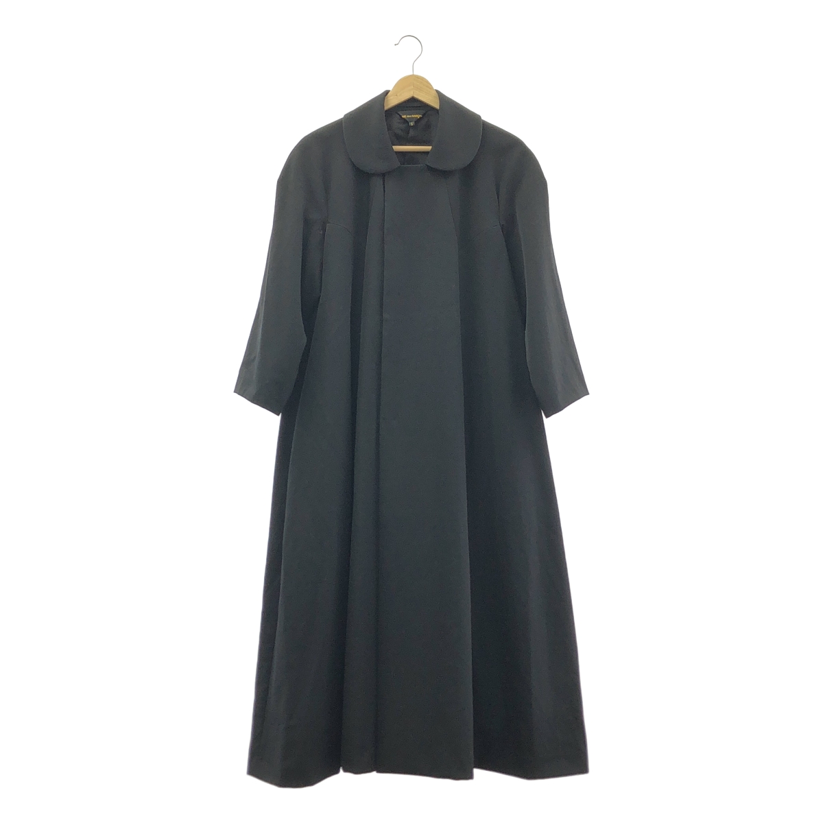 COMME des GARCONS / コムデギャルソン 丸襟 フック式 シングル オーバー コート