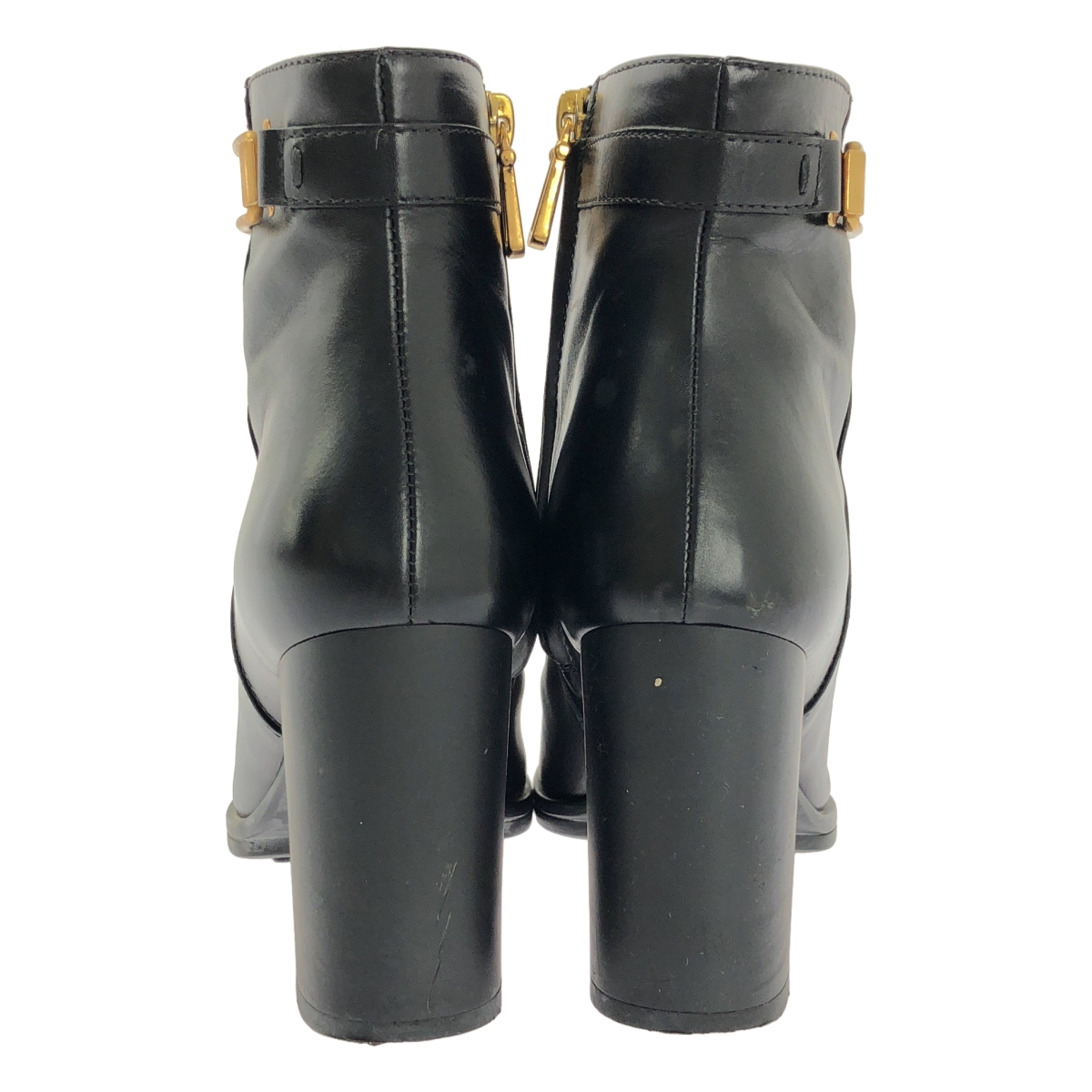 TOD'S / トッズ スクエアバックル アンクルブーツ