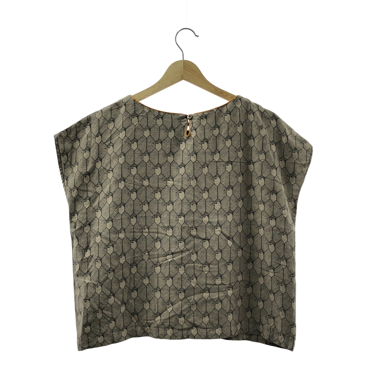 mina perhonen / ミナペルホネン new journey / ニュージャーニー シルク コットン 総柄 ブラウス トップス