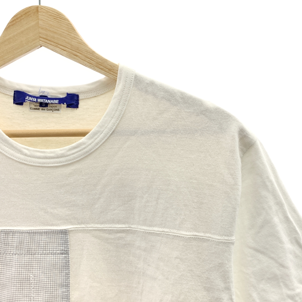 JUNYAWATANABE COMMEdesGARCONS MAN / ジュンヤワタナベマン パッチワーク クルーネック Tシャツ カットソー