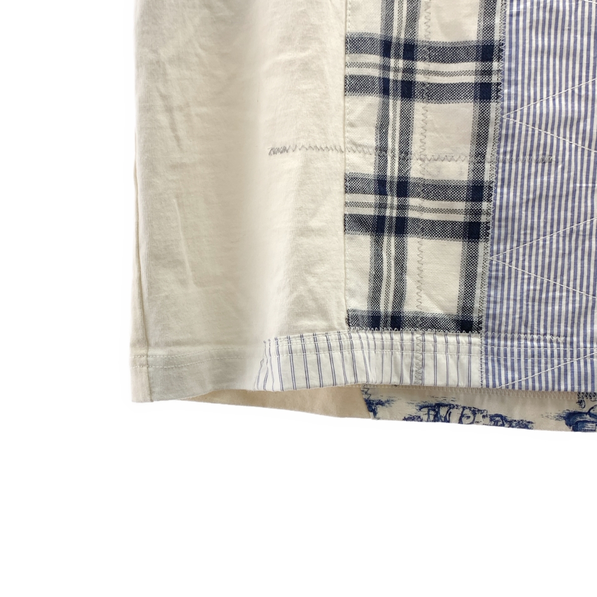 JUNYAWATANABE COMMEdesGARCONS MAN / ジュンヤワタナベマン パッチワーク クルーネック Tシャツ カットソー