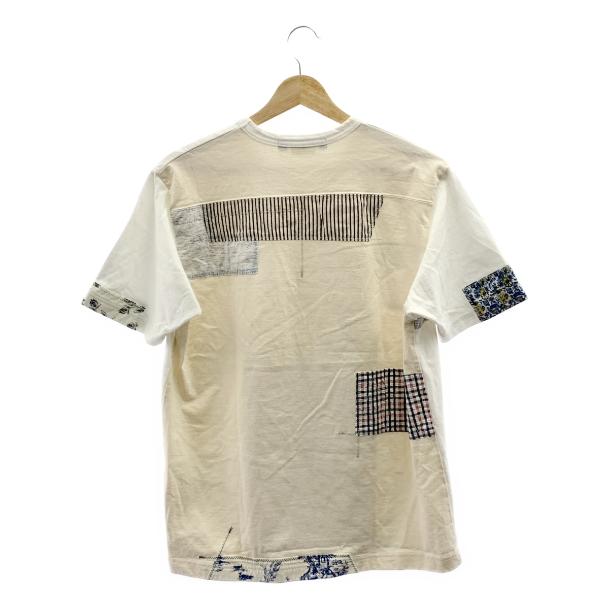 JUNYAWATANABE COMMEdesGARCONS MAN / ジュンヤワタナベマン パッチワーク クルーネック Tシャツ カットソー