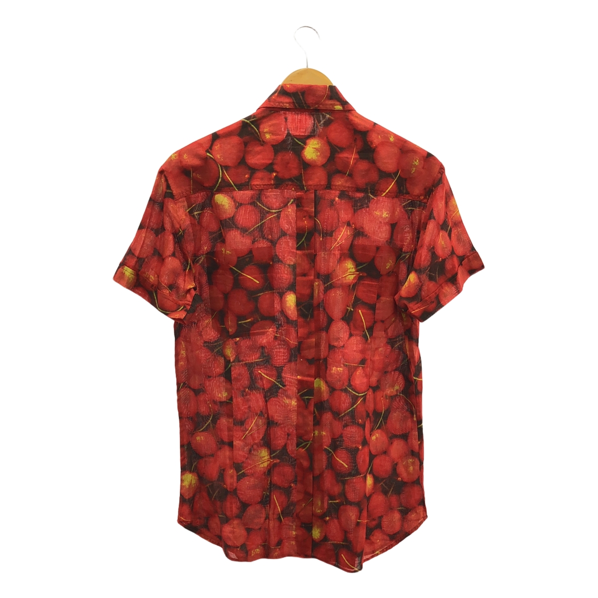 D&G DOLCE&GABBANA / ディーアンドジー チェリー 総柄 コットン シャツ