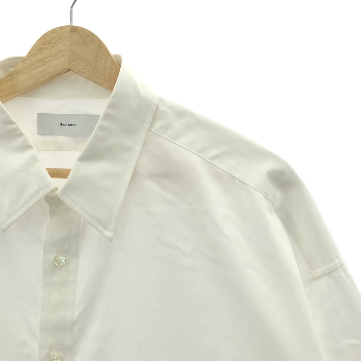 Graphpaper / グラフペーパー High Count Regular Collar Shirt ハイカウント レギュラーカラー シャツ