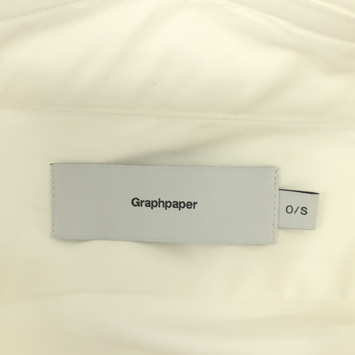 Graphpaper / グラフペーパー High Count Regular Collar Shirt ハイカウント レギュラーカラー シャツ