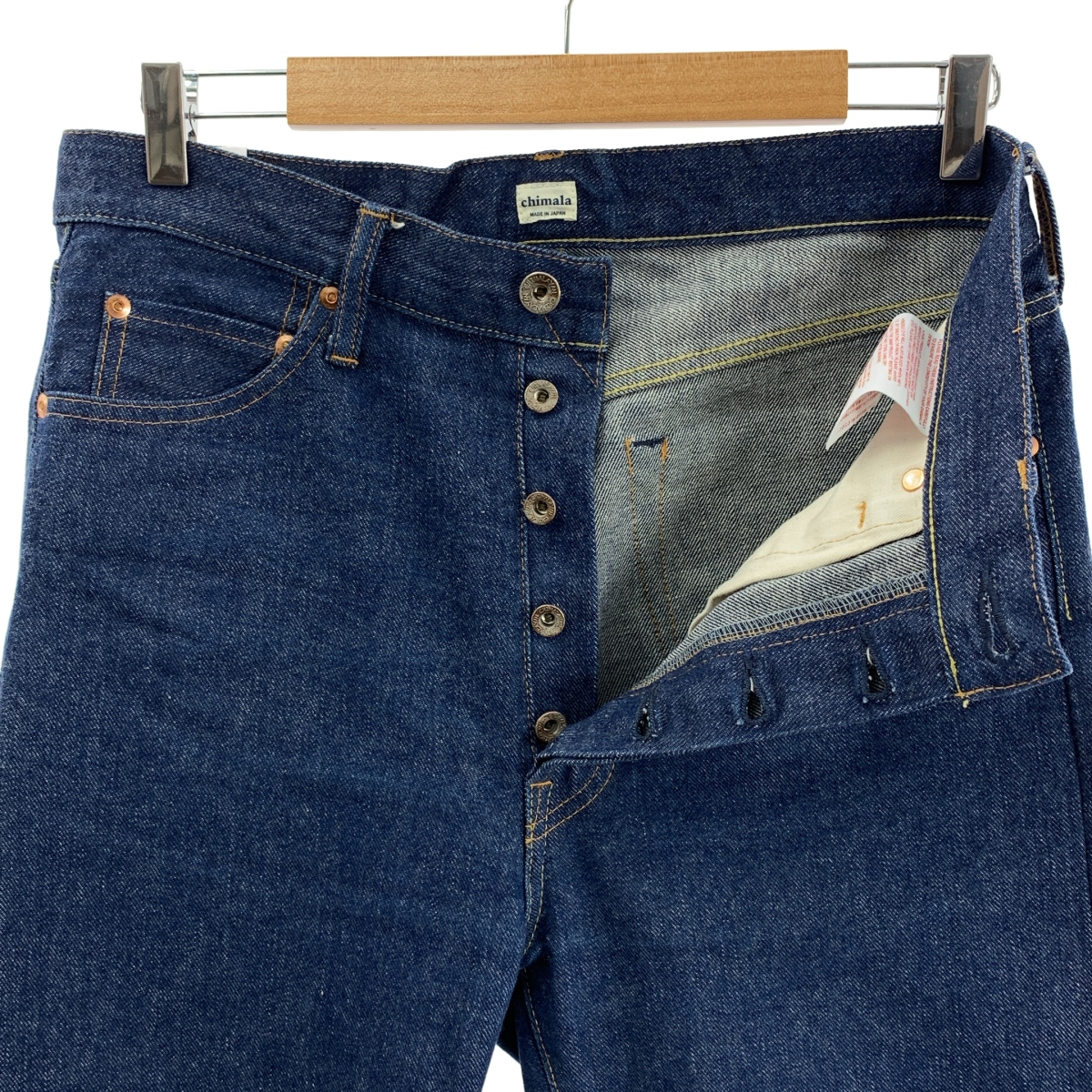 chimala / チマラ Selvedge Denim Wide Tapered Cut デニムパンツ / CS36-WP01B