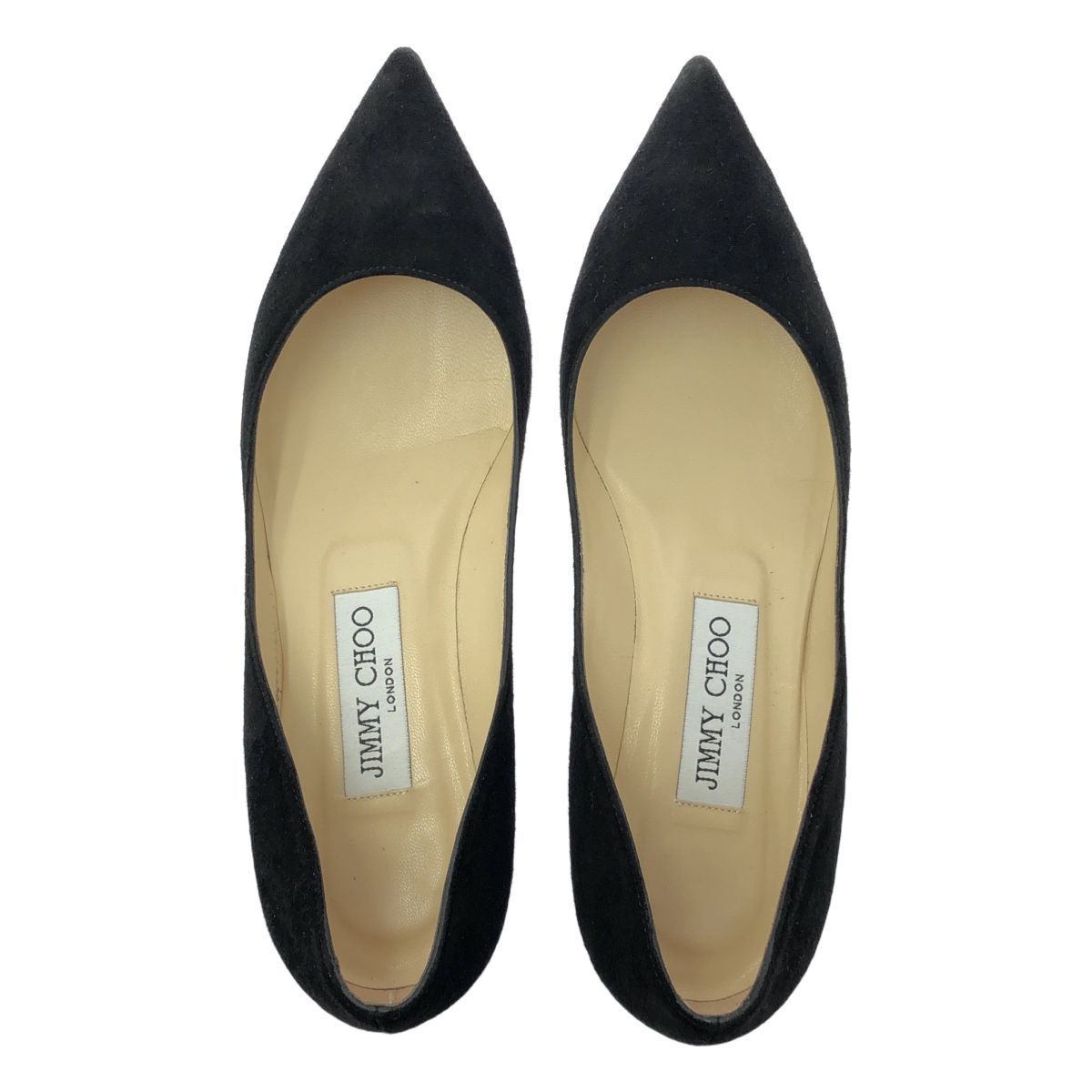 JIMMY CHOO / ジミーチュウ スエード レザー ポインテッドトゥ パンプス