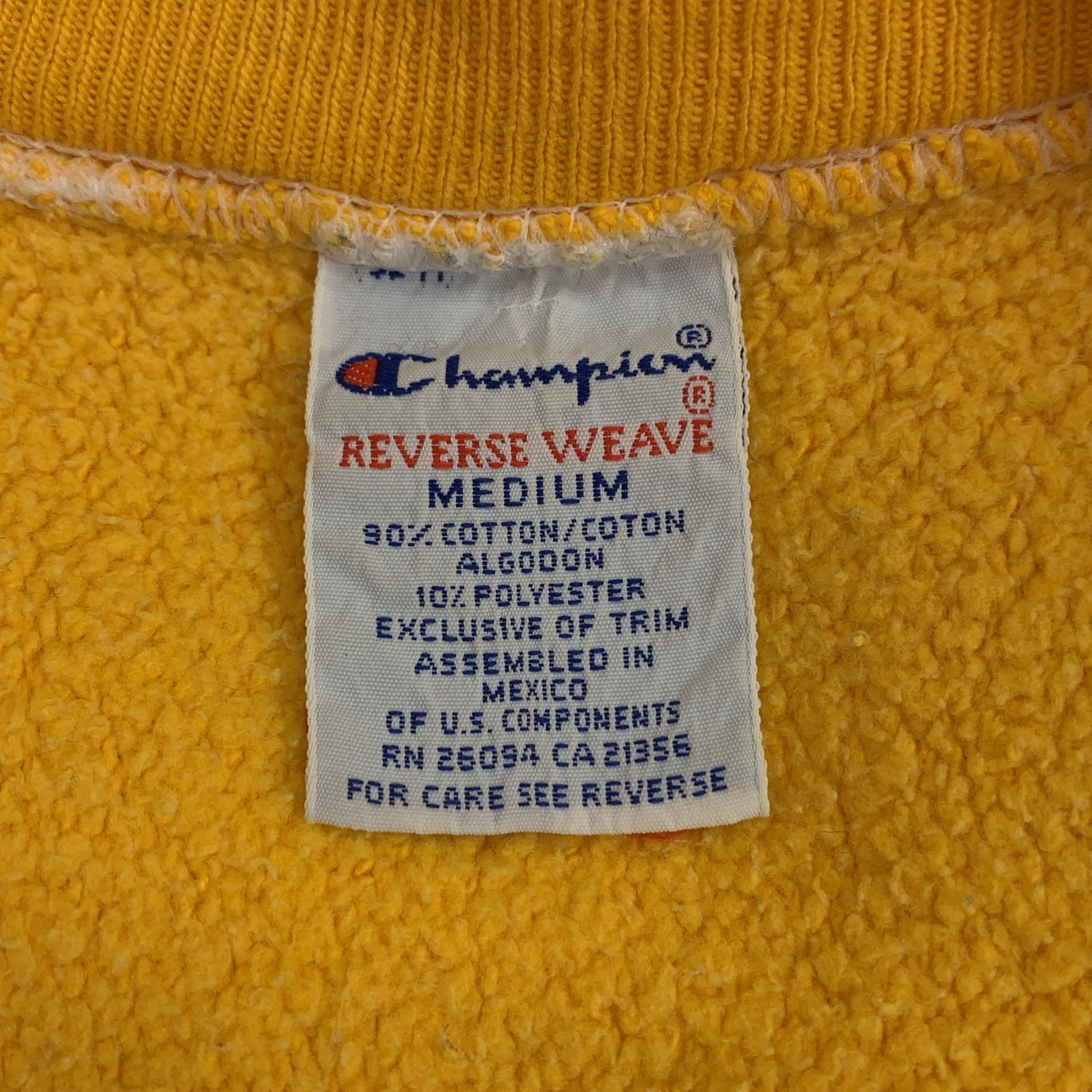 CHAMPION / チャンピオン 90s ヴィンテージ REVERSE WEAVE リバースウィーブ クルーネック スウェット 無地