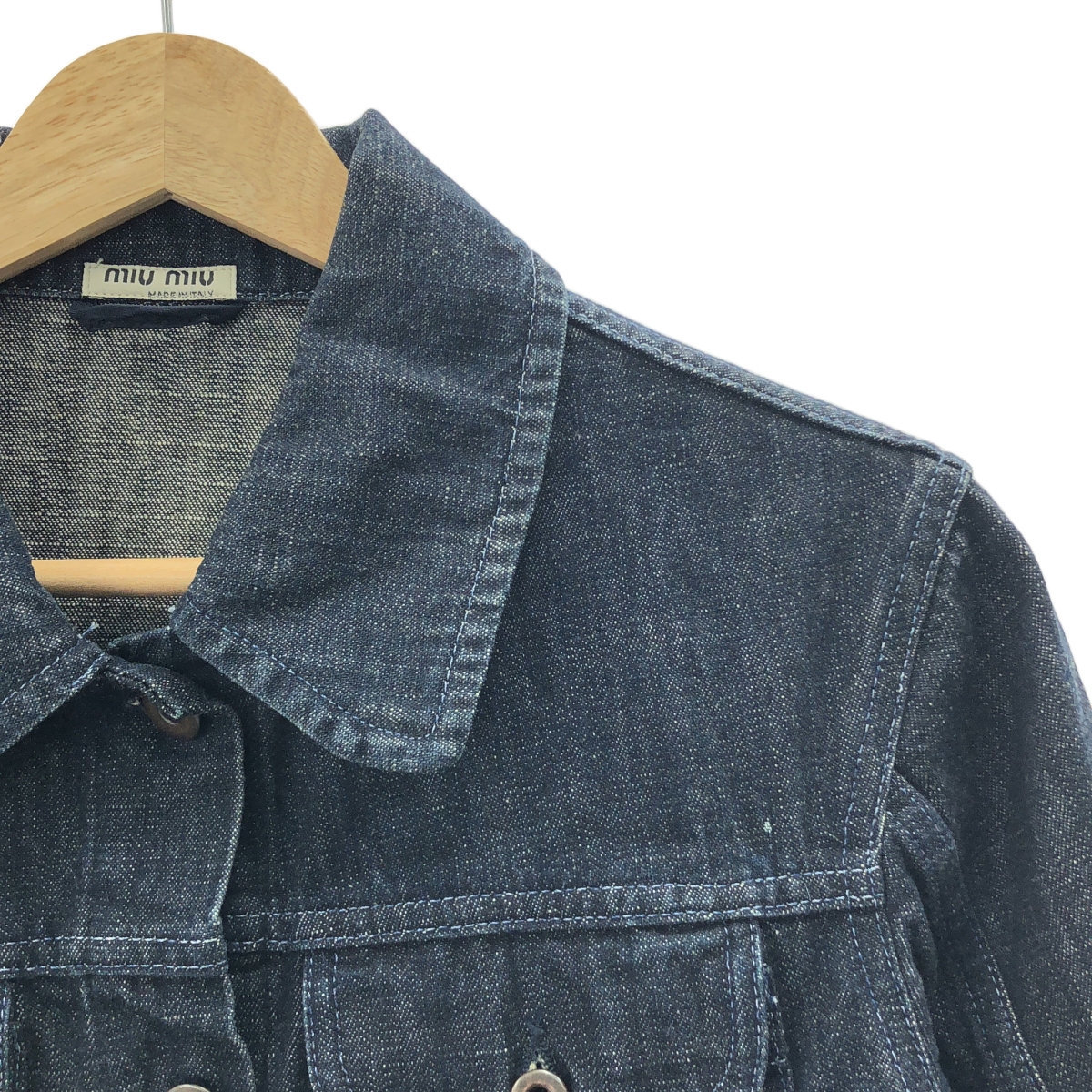 miu miu / ミュウミュウ コットン デニム ジャケット