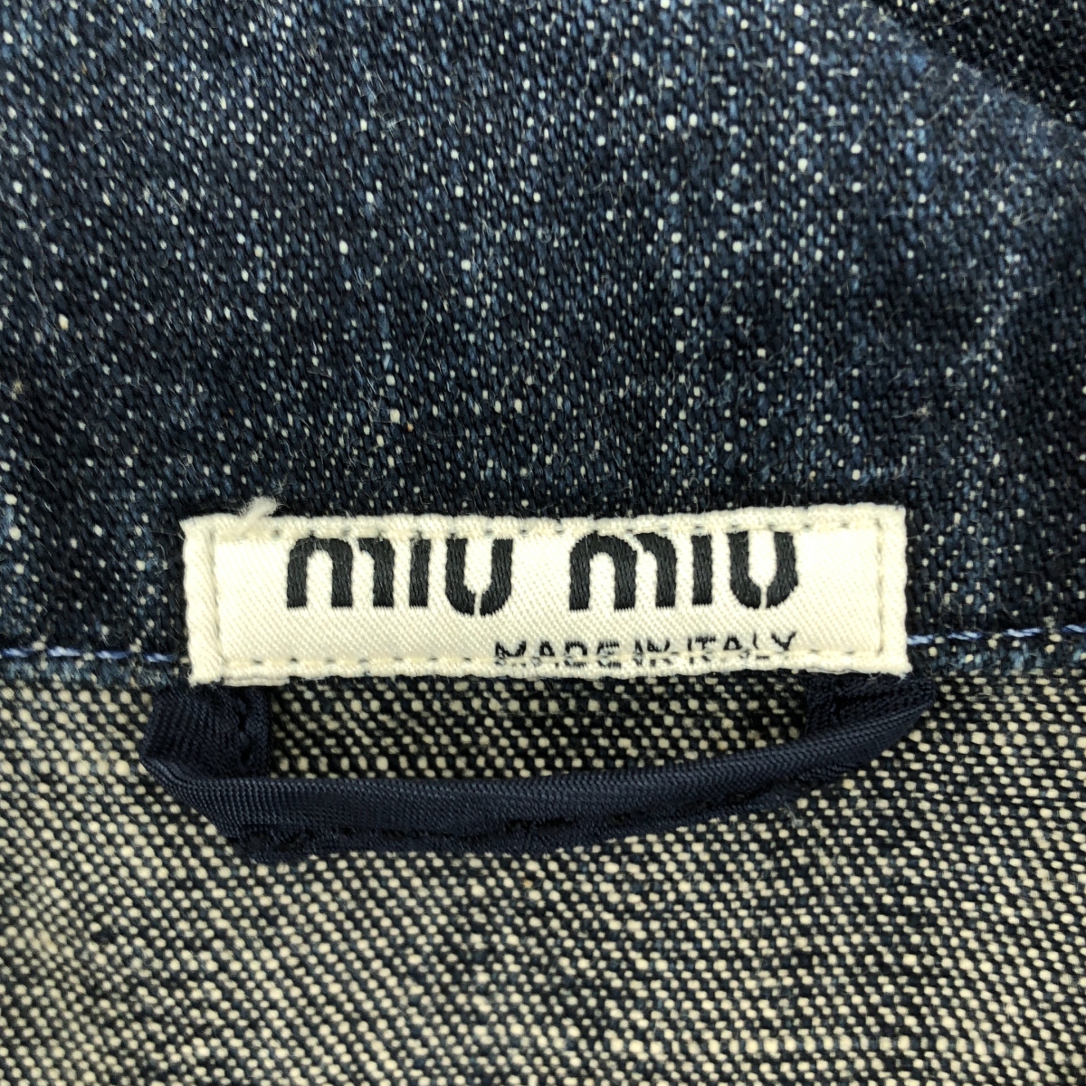 miu miu / ミュウミュウ コットン デニム ジャケット