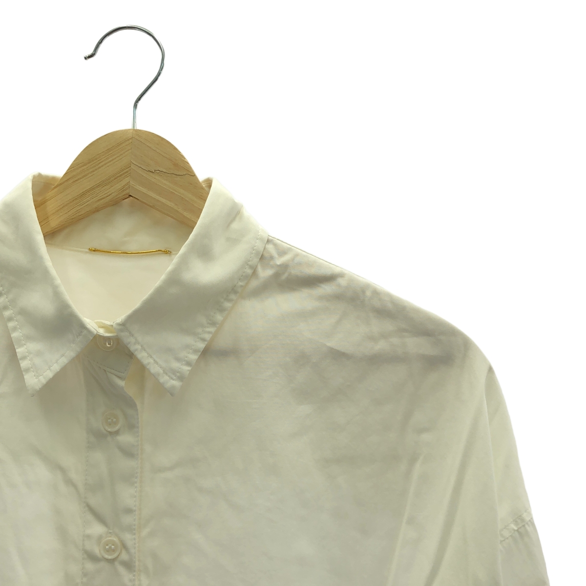 L'Appartment DEUXIEME CLASSE / アパルトモンドゥーズィエムクラス BF SHIRT / コットン オーバー ロングシャツ