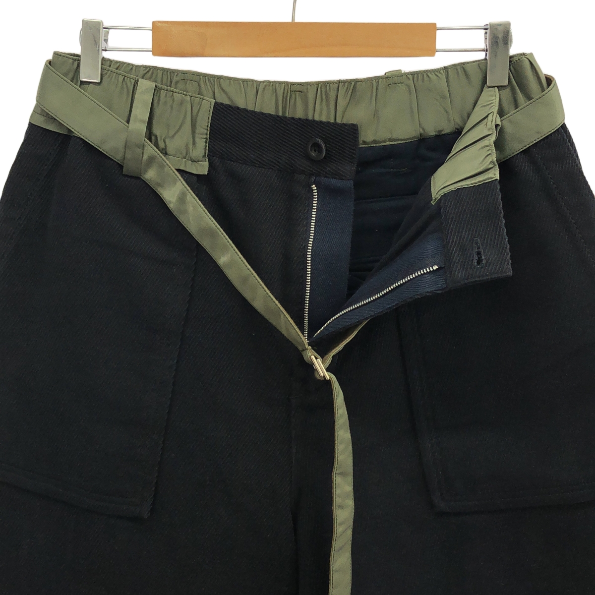 sacai / サカイ Cotton Twill Pants /  コットン ツイル ベルテッド パンツ