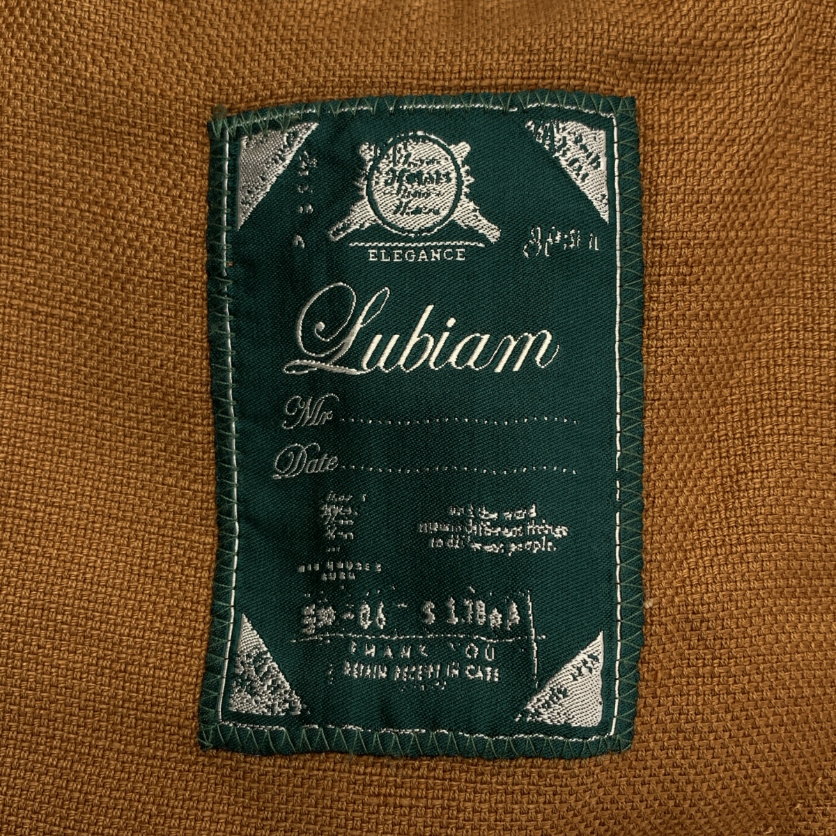 Lubiam / ルビアム コットン リネン ホップサック 3B テーラードジャケット