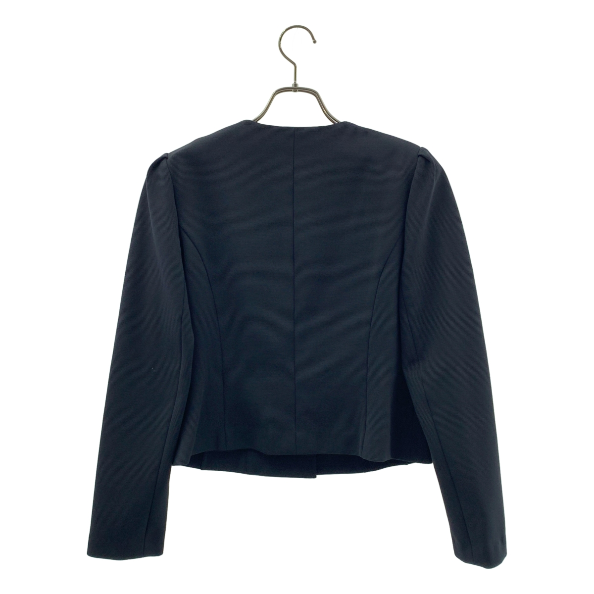 Rene / ルネ ストレッチ ノーカラージャケット