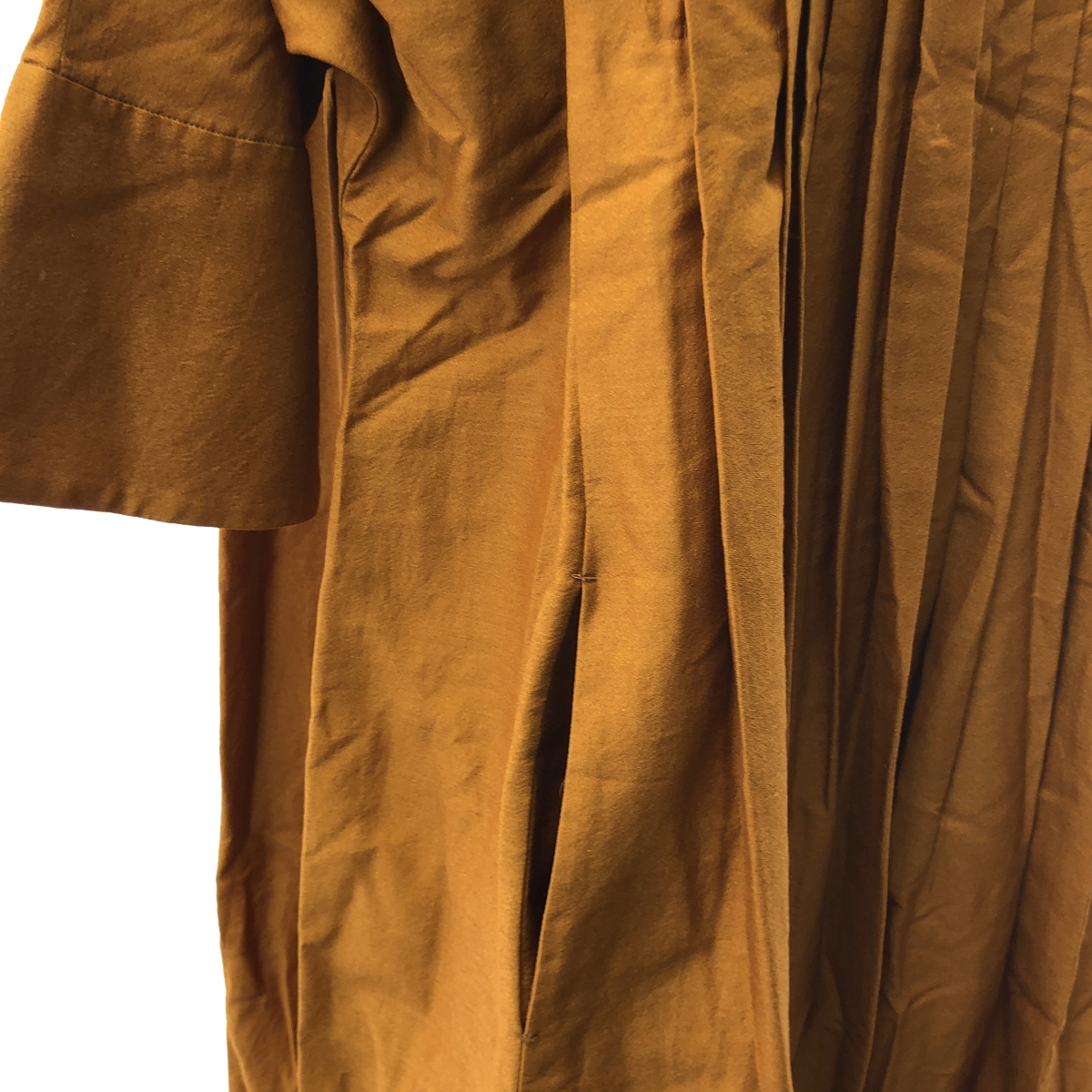 mina perhonen / ミナペルホネン calm / カーム シルクブレンド ピンタック ワンピース