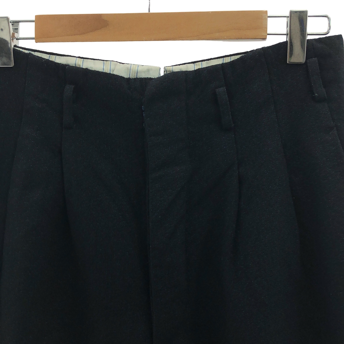 EURO VINTAGE / ユーロヴィンテージ 推定60s ヴィンテージ 2タック ジャガードパンツ DEPONIRTホック