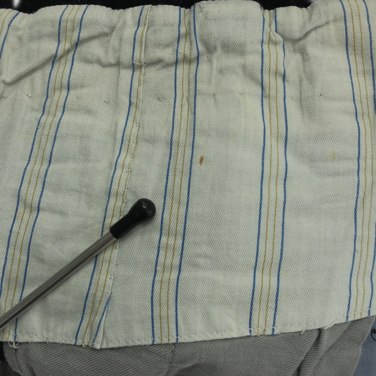 EURO VINTAGE / ユーロヴィンテージ 推定60s ヴィンテージ 2タック ジャガードパンツ DEPONIRTホック