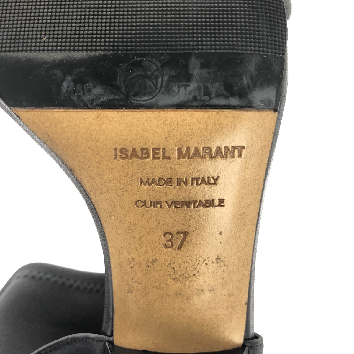 ISABEL MARANT / イザベルマラン ストレッチ ラウンドトゥ サンダル